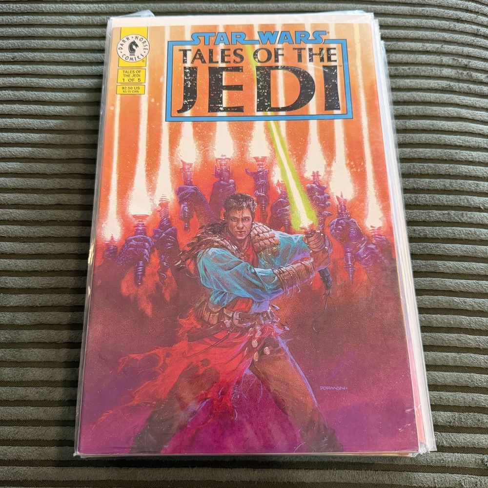 Dark Horse Star Wars Tales of the Jedi 1 1993 Dave Dorman Cover Vintage Comic